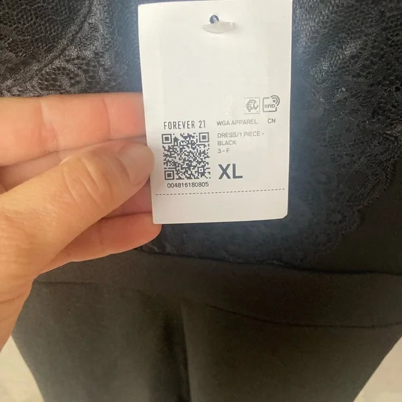 Forever 21 Black Lace Top Jumpsuit - Picture 4 of 6